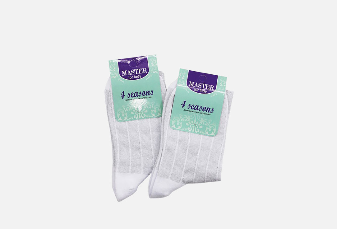 носки женские с люрексом Master Socks комплект из 2 пар 