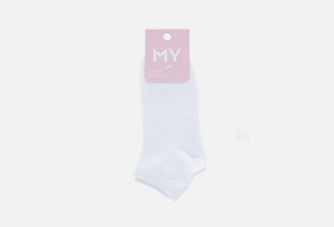 Носки MY Белый 38-40 мл женские носки karmen средние размер 2 m 38 40 бежевый
