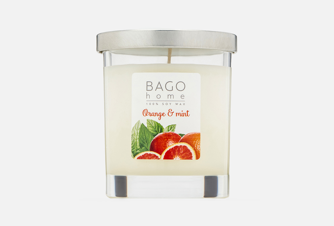 Изображение товара Ароматическая свеча BAGO home Orange & mint