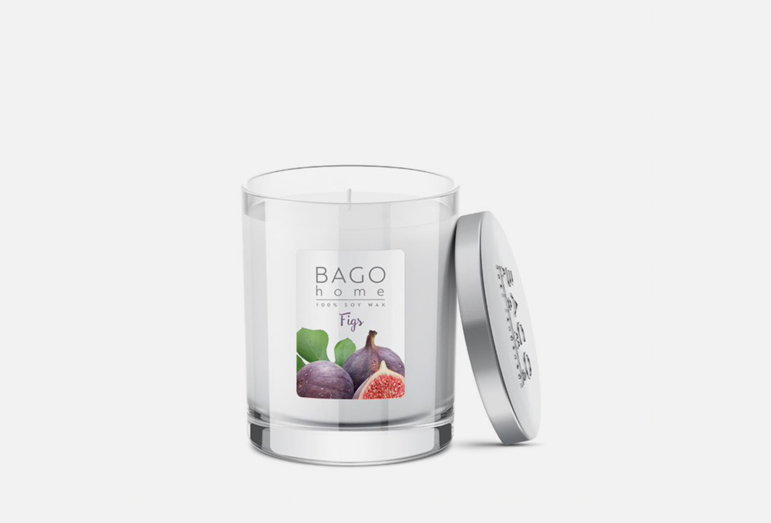 Ароматическая свеча BAGO HOME Figs 132 г свеча ароматическая bago home инжир 132 г