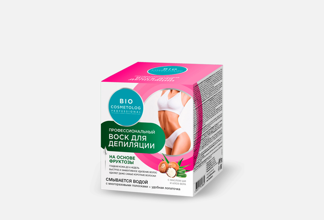

Профессиональный воск для депиляции с маслом ши и алоэ вера серии BIO COSMETOLOG PROFESSIONAL, Bio Cosmetolog Professional 350 г