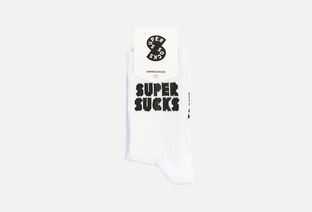 Носки SUPER SOCKS White 35-40 мл