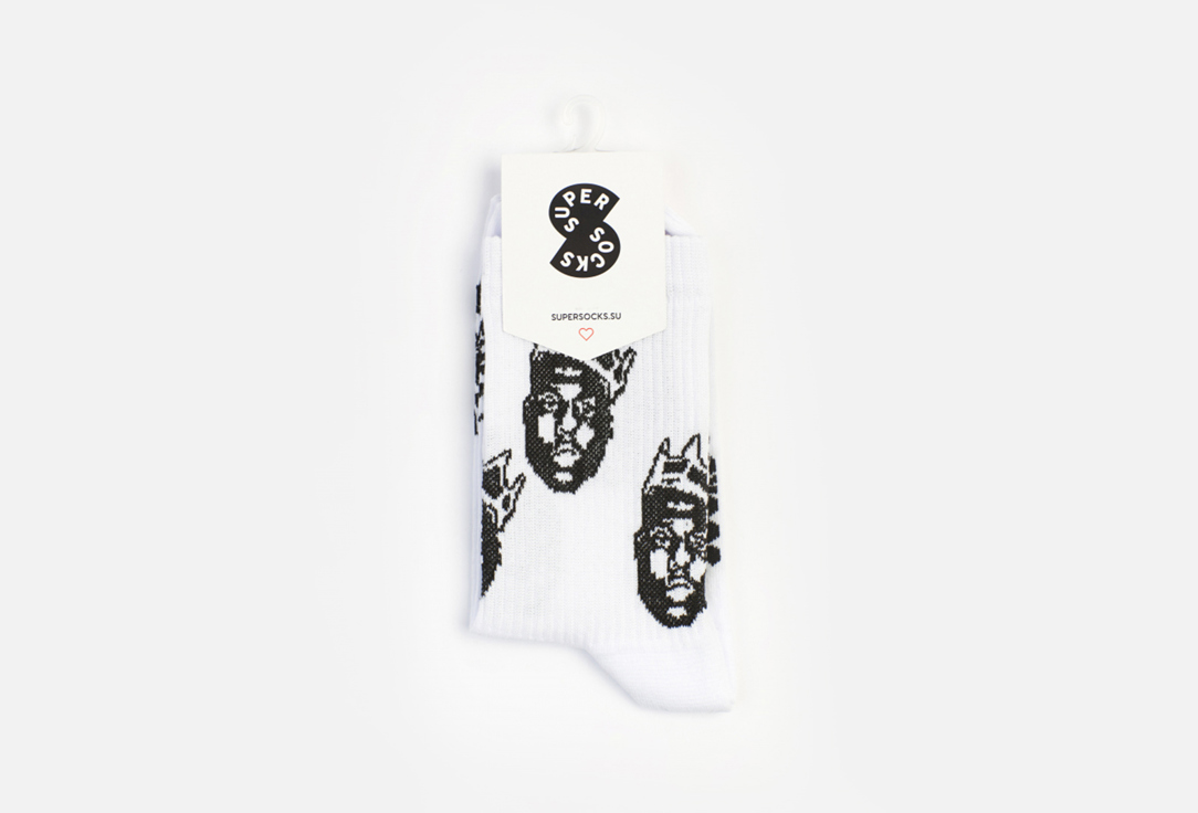 носки super socks the notorious b i g 35 40 размер Носки SUPER SOCKS The Notorious B.I.G. 35-40 мл