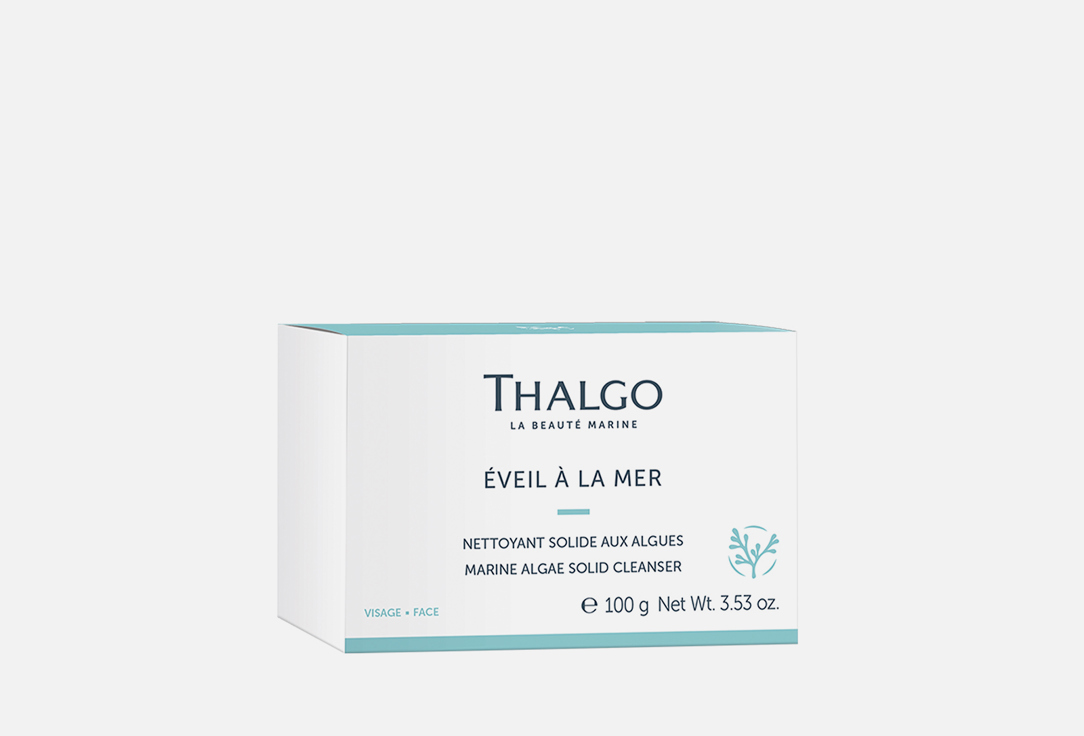 Мыло с микронизированными морскими водорослями для лица и тела THALGO MARINE ALGAE SOLID CLEANSER 100 г
