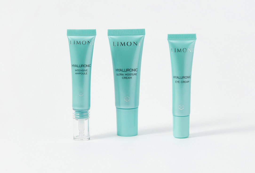 Набор ультраувлажняющий уход  LIMONI Hyaluronic Ultra Moisture Care Set  