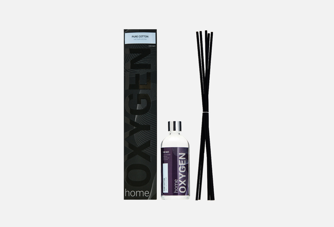 Изображение товара Диффузор с фибровыми палочками OXYGEN Home Base Pure cotton