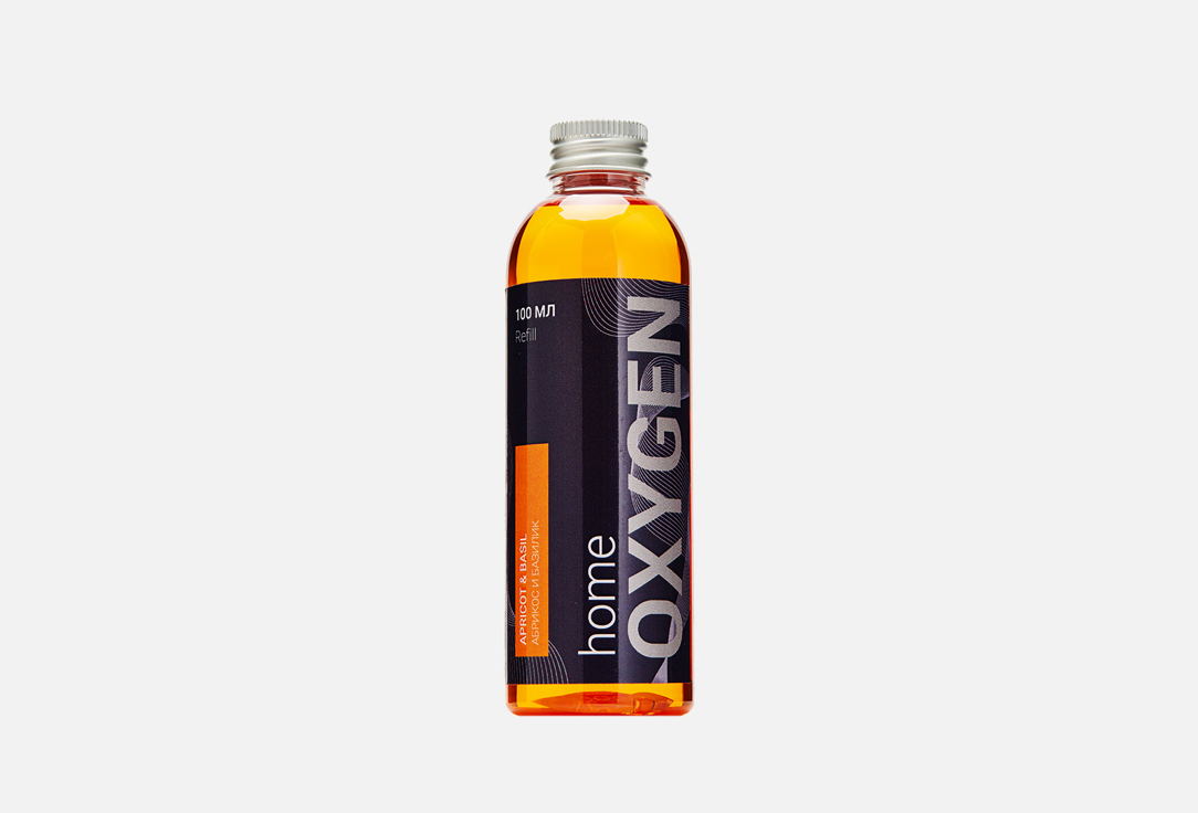 Сменный наполнитель OXYGEN HOME Base Apricot & basil 100 мл сменный наполнитель oxygen home base juicy lychee 100 мл