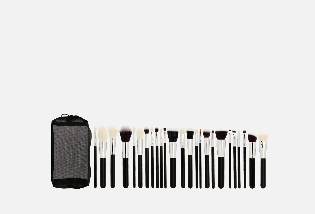 Набор кистей для макияжа CAMA'LE 25 кистей с косметичкой 1 шт набор косметических кистей для макияжа с косметичкой черный