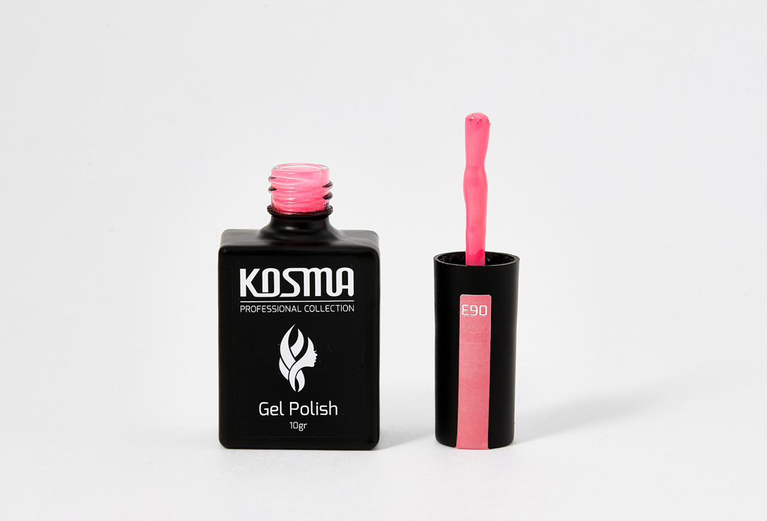 Гель-лак для ногтей KOSMA Gel Polish 063 светлый розовый неон, плотный