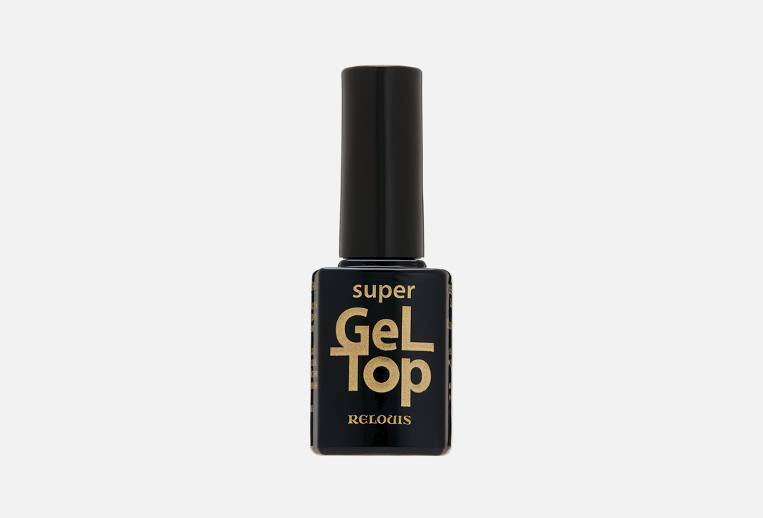 

Верхнее покрытие для ногтей RELOUIS, Прозрачный, Super gel top coat 10 г