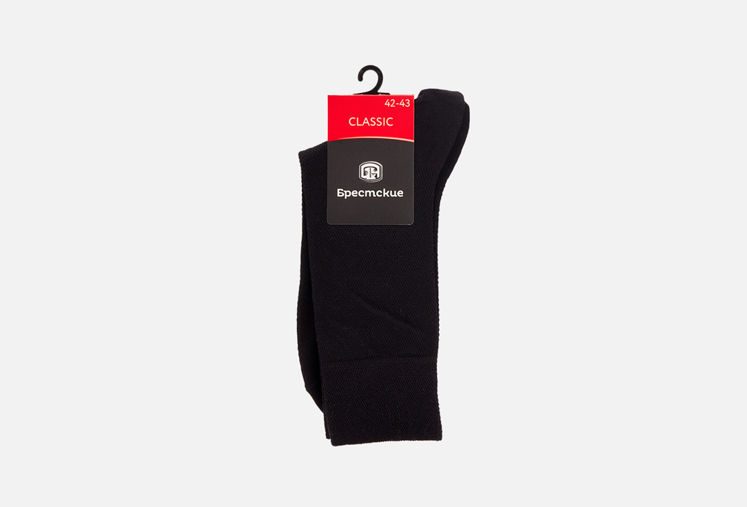 Носки мужские БРЕСТСКИЕ Черный 1 пар носки мужские брестские черный 42 43 размер