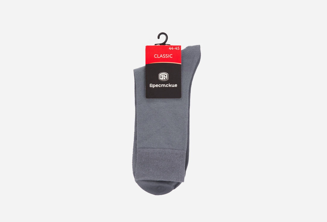 Носки мужские БРЕСТСКИЕ Серый 1 пар носки мужские брестские темно серый 42 43 размер