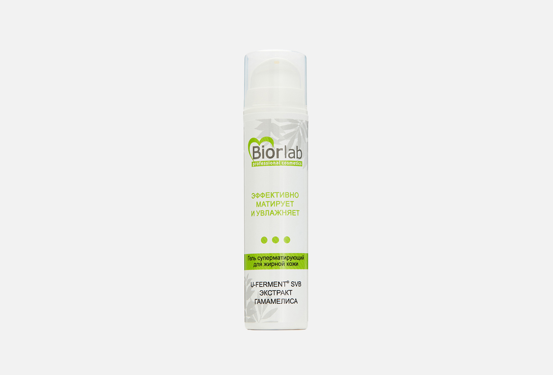 Гель для лица Biorlab Super mattifying gel for oily skin 
