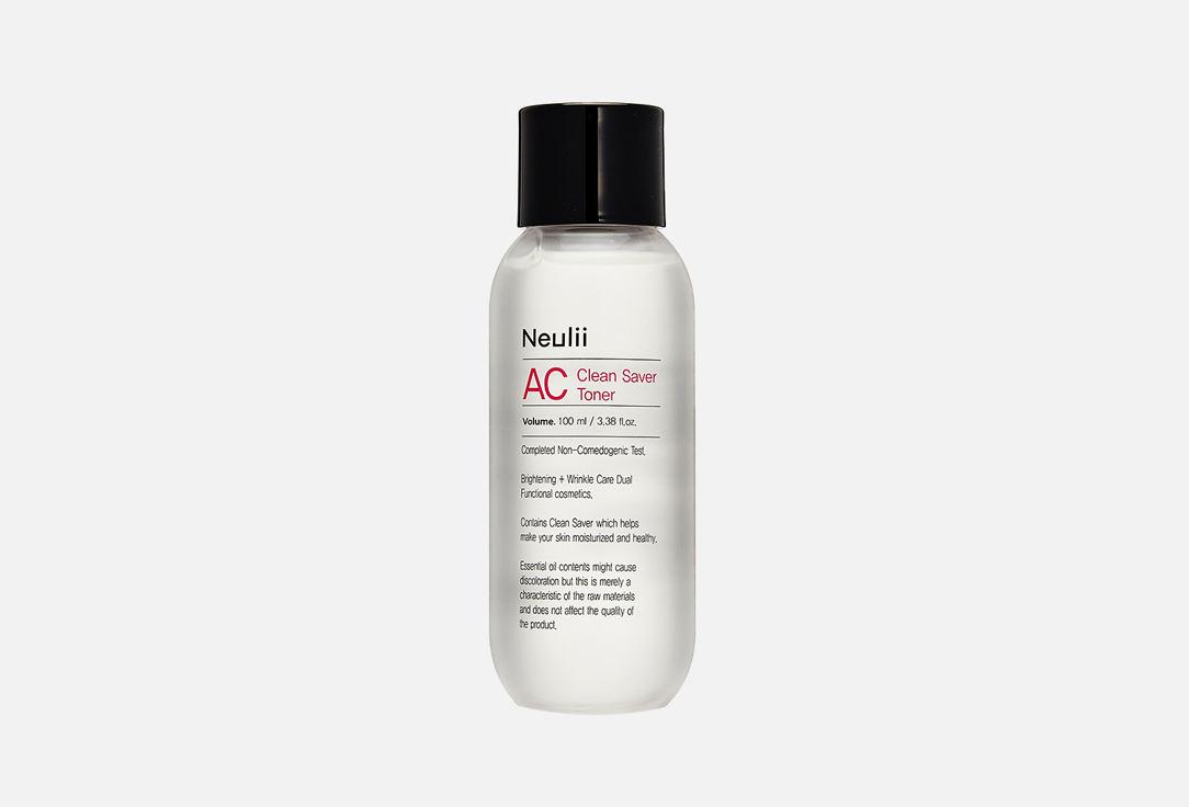Тонер для проблемной и чувствительной кожи Neulii AC Clean Saver Toner 