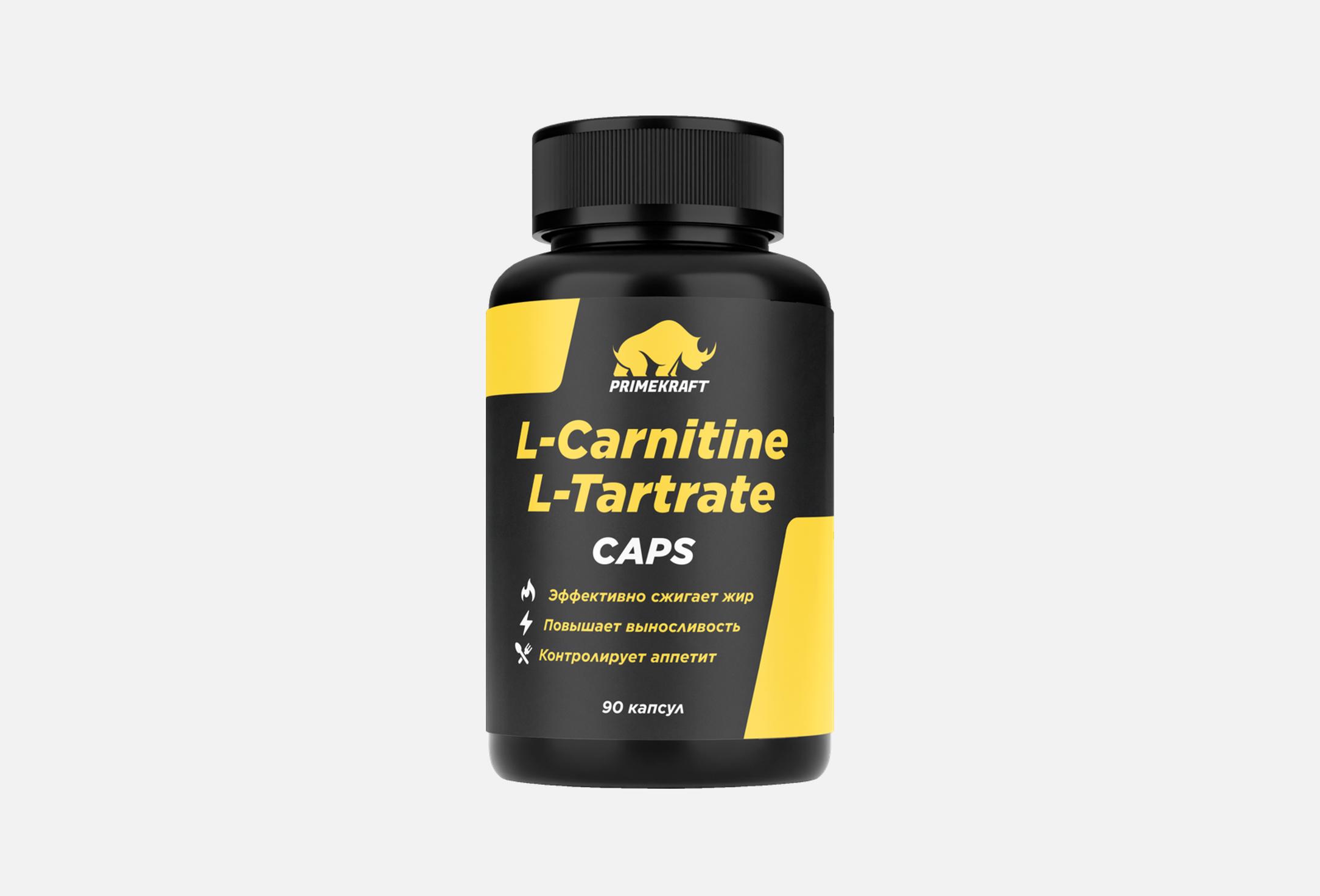 nutrex l carnitine liquid Prime Kraft L-карнитин и L-тартрат в капсулах 90 шт — купить, цена в Москве