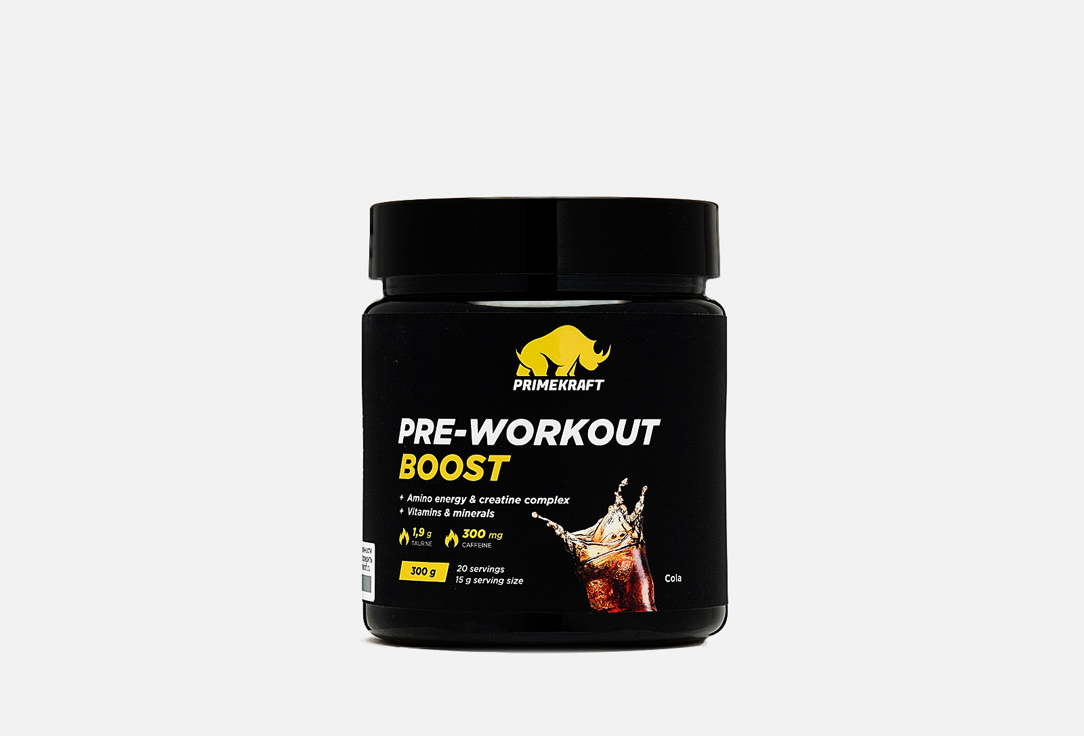 Изображение товара Предтренировочный комплекс Prime Kraft Pre-Workout Boost, Кола
