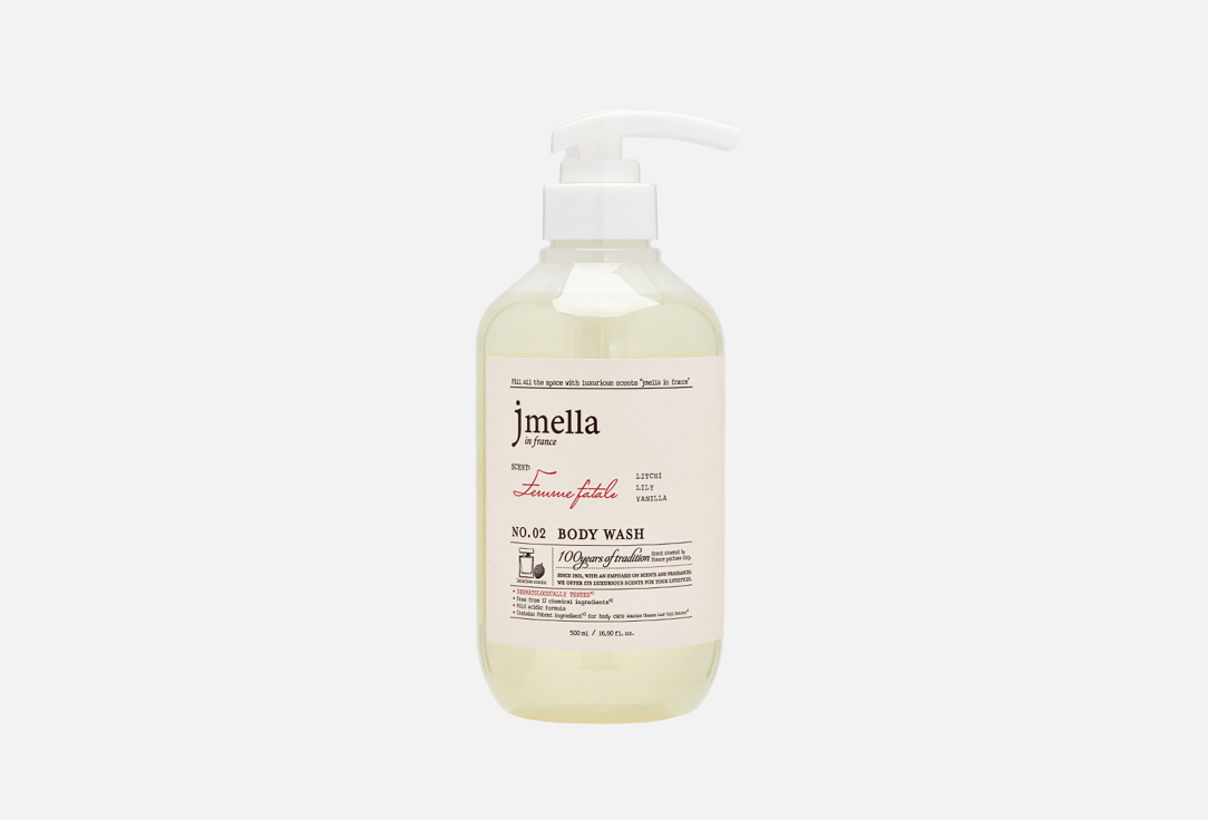 

Парфюмированный гель для душа JMELLA, In france Femme Fatale Body Wash 500 мл
