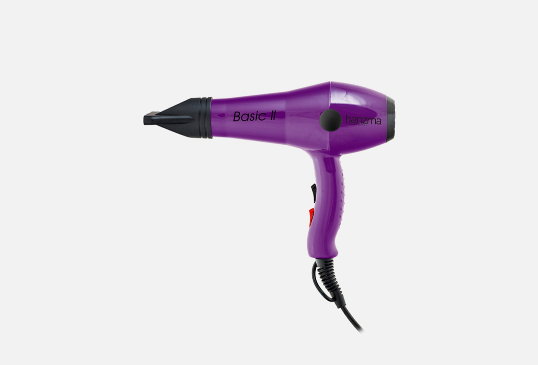 Изображение товара Профессиональный фен Harizma BASIC-2 2000Вт с насадками для сушки и укладки