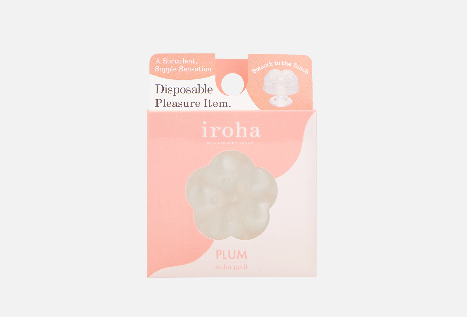 IROHA Клиторальный стимулятор Petit Plum 1 шт — купить, цена в Москве