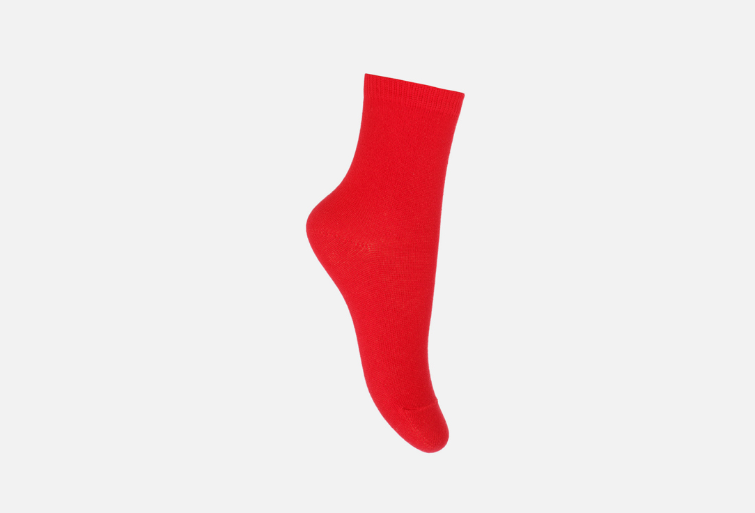 Носки детские ГАММА Красный носки детские pelican geg3196 2 размер 14 16 беж красн бежевый красный