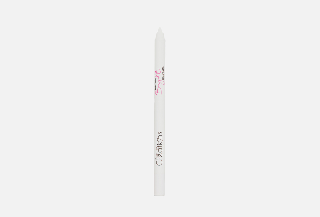 Цветной гелевый карандаш BEAUTY CREATIONS Dare to be Bright Gel Pencil Blanc