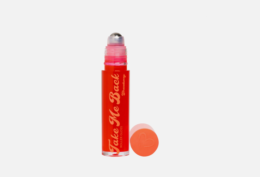 Роликовый блеск для губ BEAUTY CREATIONS Roller Gloss Strawberry