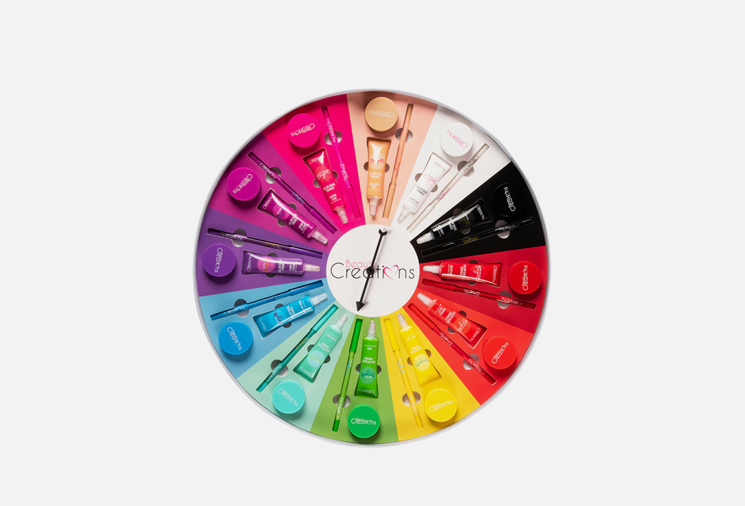 

Набор для яркого макияжа BEAUTY CREATIONS, Set Wheel Dare To Be Bright 36 шт