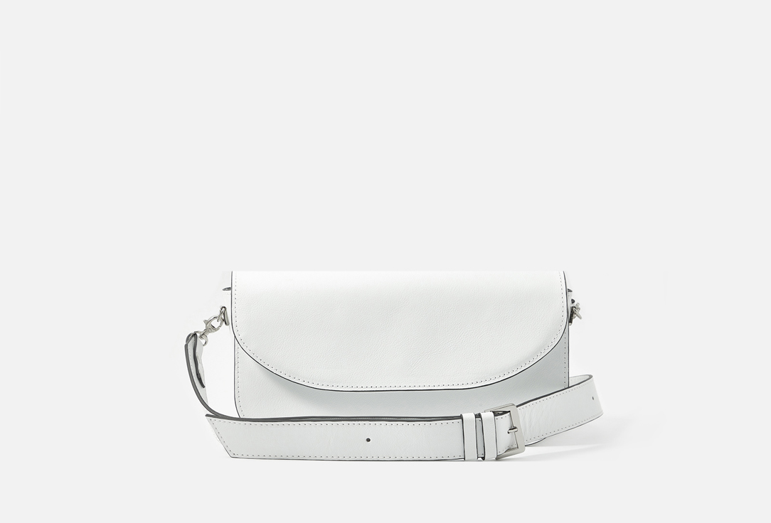 Изображение товара Сумка Veske Studio Rina из натуральной кожи белая классическая модель багет