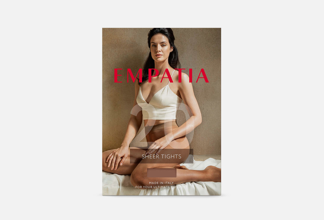 

колготки EMPATIA, Коричневый, SHEER TIGHTS кофейные 20 DEN 4 мл