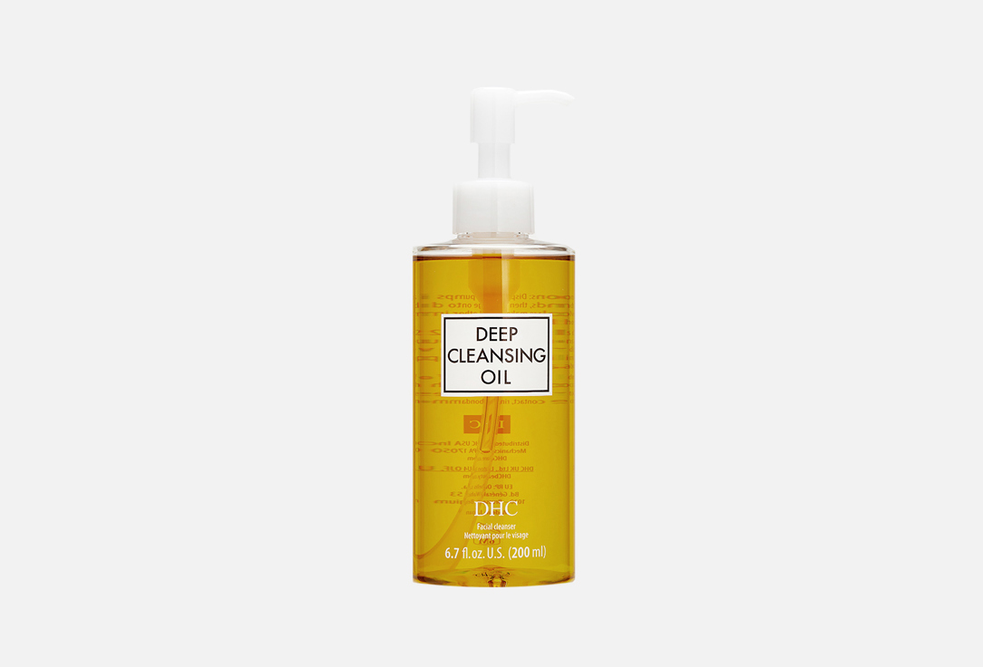Очищающее масло для лица DHC DEEP CLEANSING OIL 200 мл очищающее масло для кожи shiseido perfect cleansing oil 180 мл