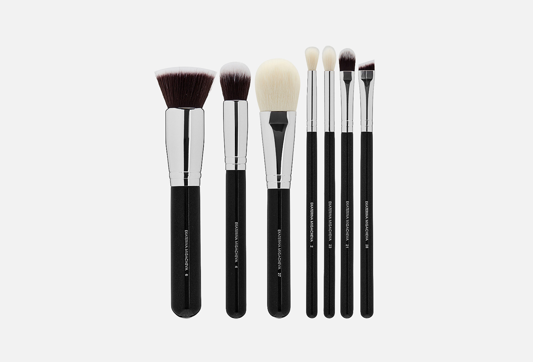 

Набор кистей для макияжа EKATERINA MIGACHEVA, Стильная девочка 1 шт