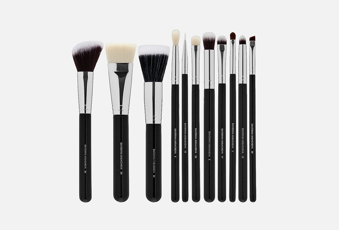 

Набор кистей для макияжа EKATERINA MIGACHEVA, Дикая кошечка 1 шт