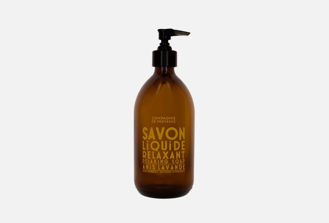 цена Расслабляющее жидкое мыло для тела и рук COMPAGNIE DE PROVENCE Anise Lavender Liquid Marseille Soap 300 мл