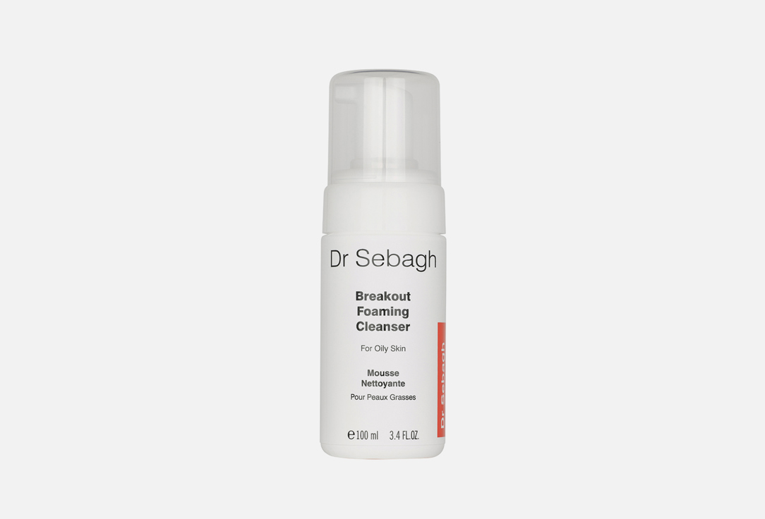 Пенка для лица DR SEBAGH Cleansing for oily skin and skin with acne 100 мл