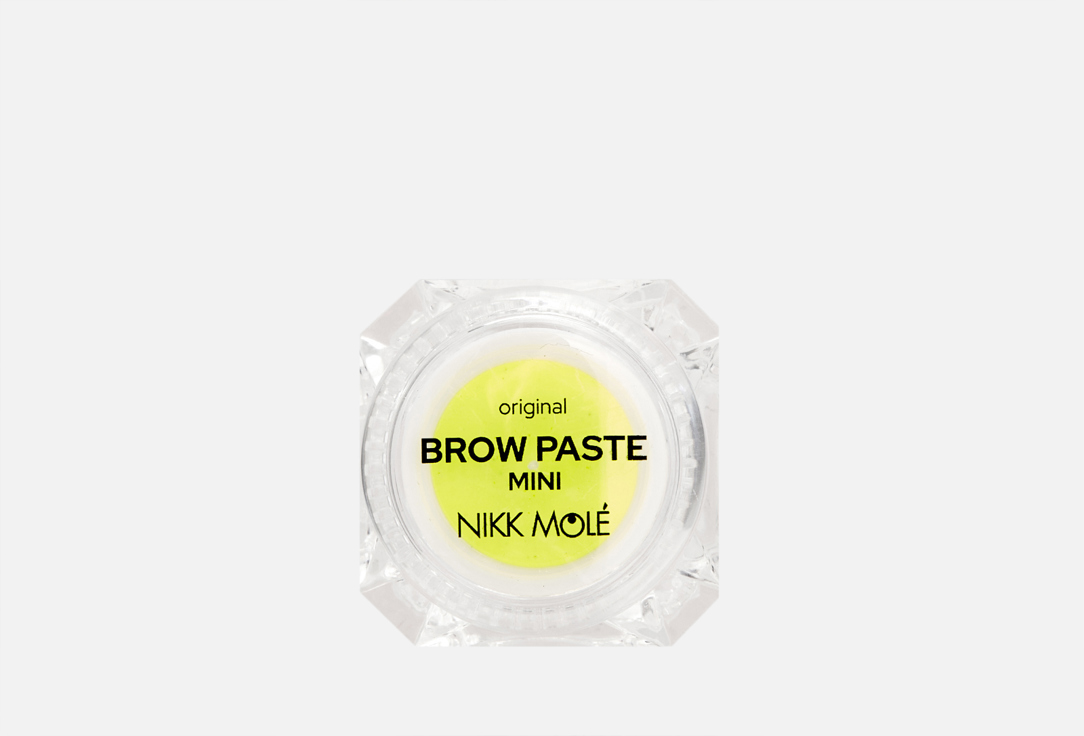 Паста для бровей NIKK MOLE Neon mini желтый