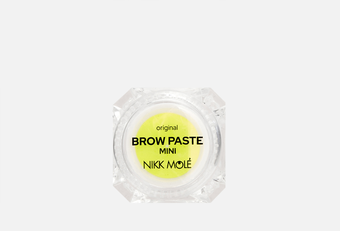 Паста для бровей NIKK MOLE Neon mini желтый