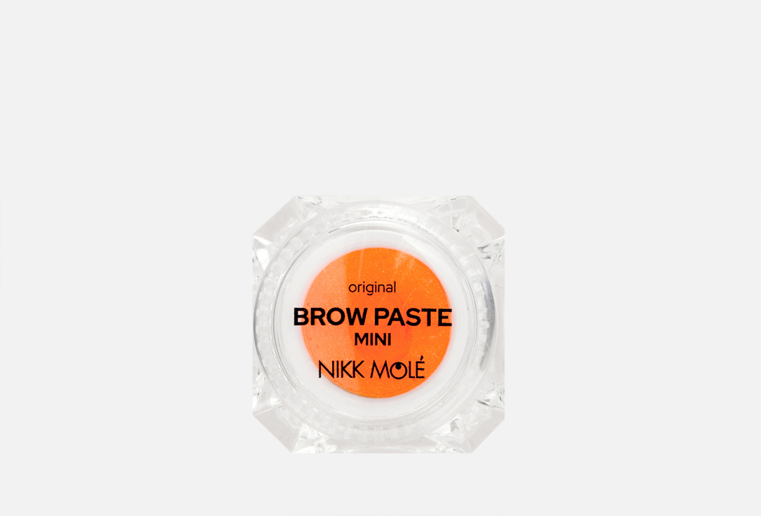 Паста для бровей NIKK MOLE Neon mini 10 г brow paste малиновая неон mini nikk mole