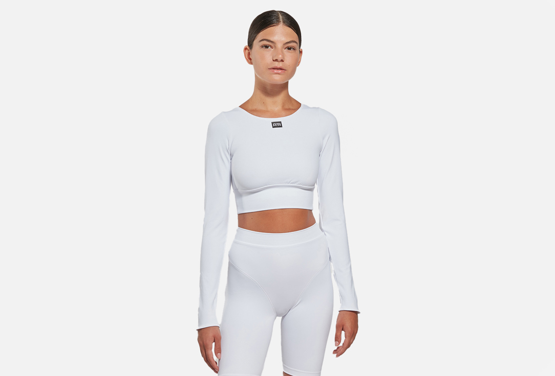 

Рашгард A_MORE, Белый, Comfort fit белый