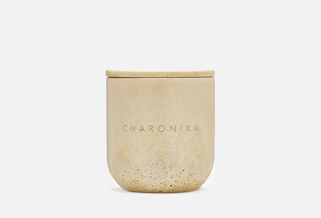 Свеча в бетонном стакане CHARONIKA CHRISTMAS 210 г свеча charonika desire 210 гр
