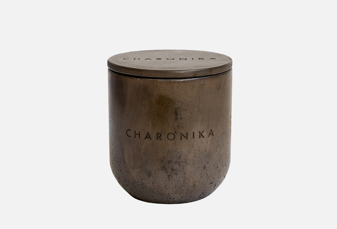 Свеча в бетонном стакане CHARONIKA MOONCAKE 210 г свеча charonika desire 210 гр