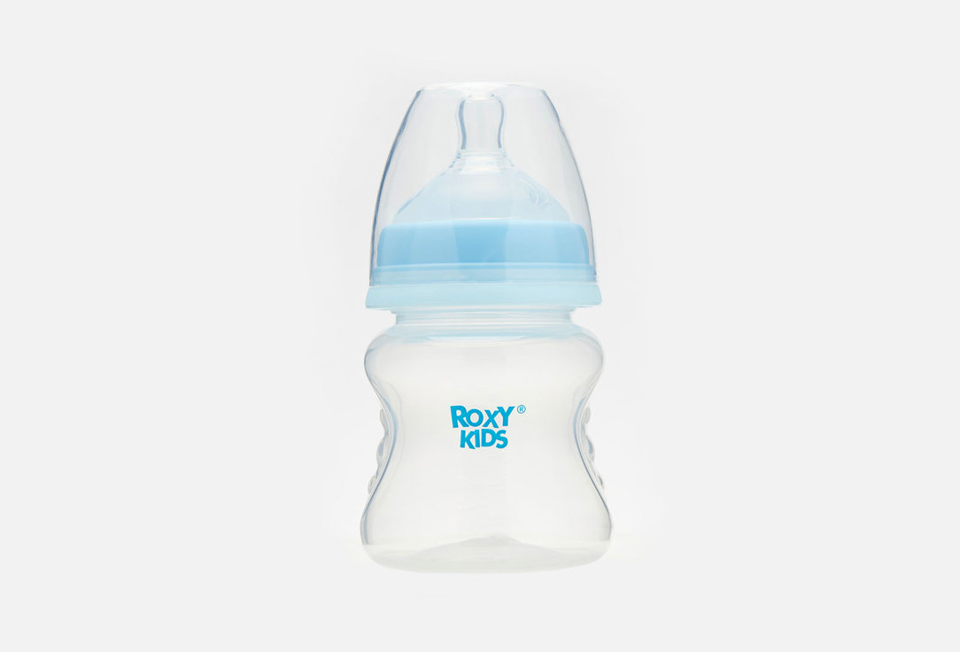 Бутылочка для кормления, 120 мл ROXY-KIDS Медленный поток, 0+ 120 мл цена и фото