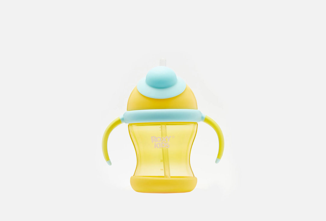 

Поильник-непроливайка с трубочкой ROXY-KIDS, Медовый