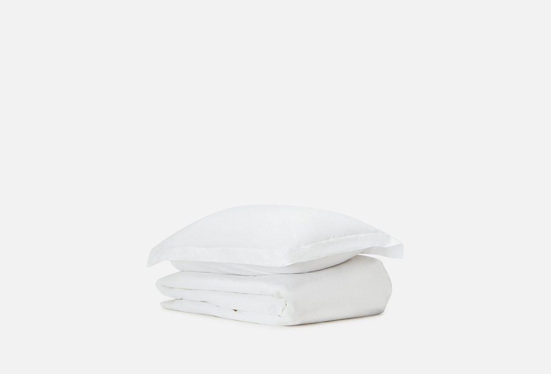 Комплект постельного белья SONNO Морозно-белый, 1,5-спальный 1 шт цена и фото