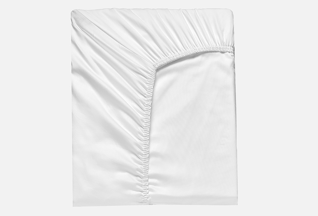 

Простыня на резинке SONNO, Белый, Flora, белая, полутораспальная