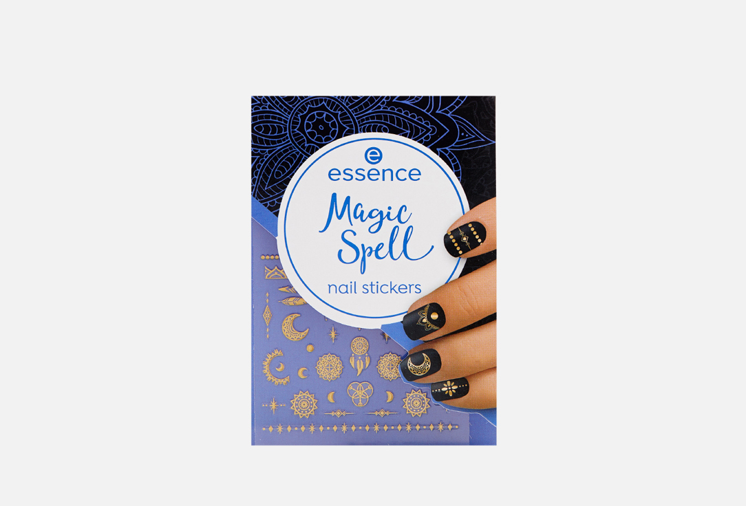 

Наклейки для ногтей ESSENCE, Золотой, Magic Spell nail stickers 39 шт