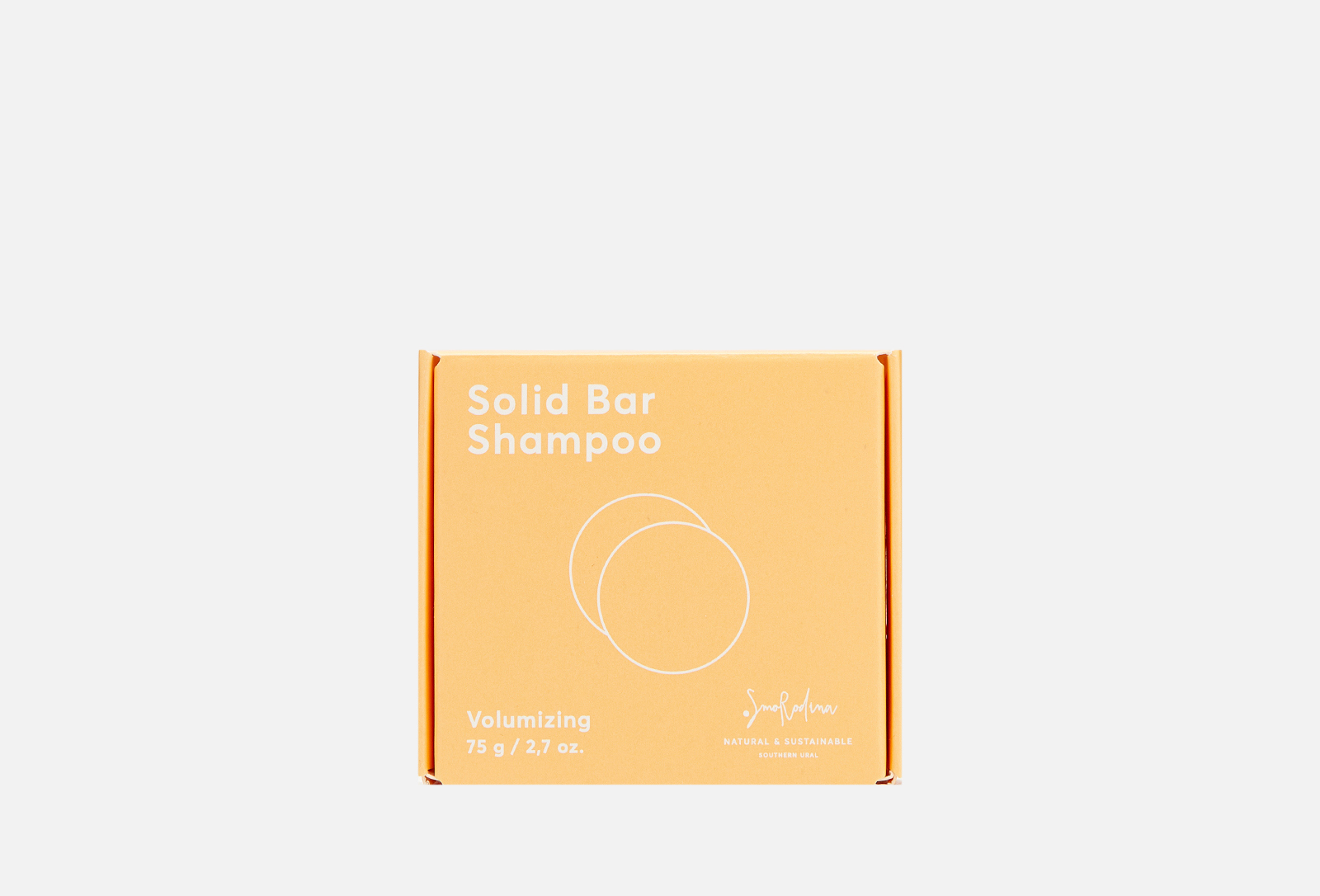 SmoRodina Твердый шампунь для волос Volumizing 75 г — купить, цена в Москве