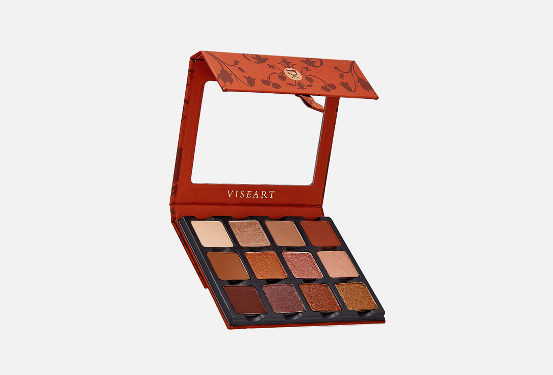 

Палетка теней для век VISEART, Коричневый, Étendu Minxette 18 г