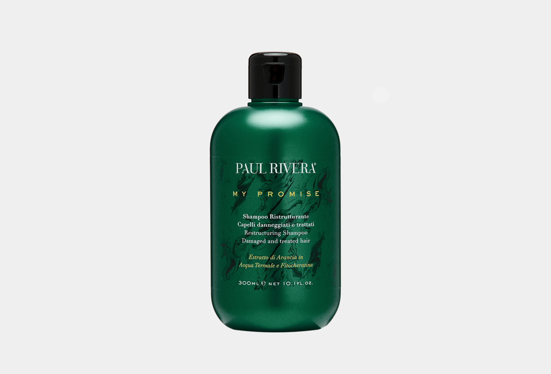 

ВОССТАНАВЛИВАЮЩИЙ ШАМПУНЬ PAUL RIVERА, MY PROMISE RESTORATIVE SHAMPOO HOME TREATMENT 300 мл