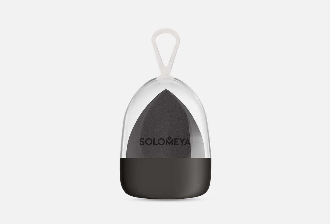 Спонж для макияжа SOLOMEYA Black 1 шт цена и фото