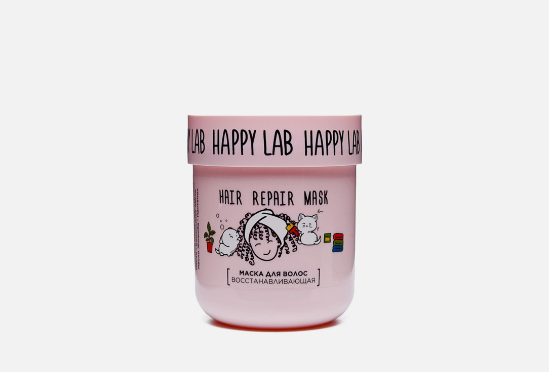 Изображение товара Маска для волос Happy Lab восстанавливающая